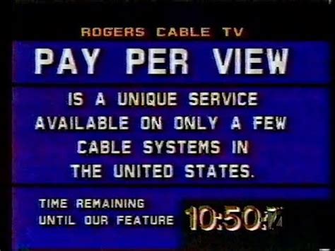 rogers pay per view tv